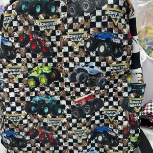 Monster Jam Kids Backpack - Multi Monster Truck Print